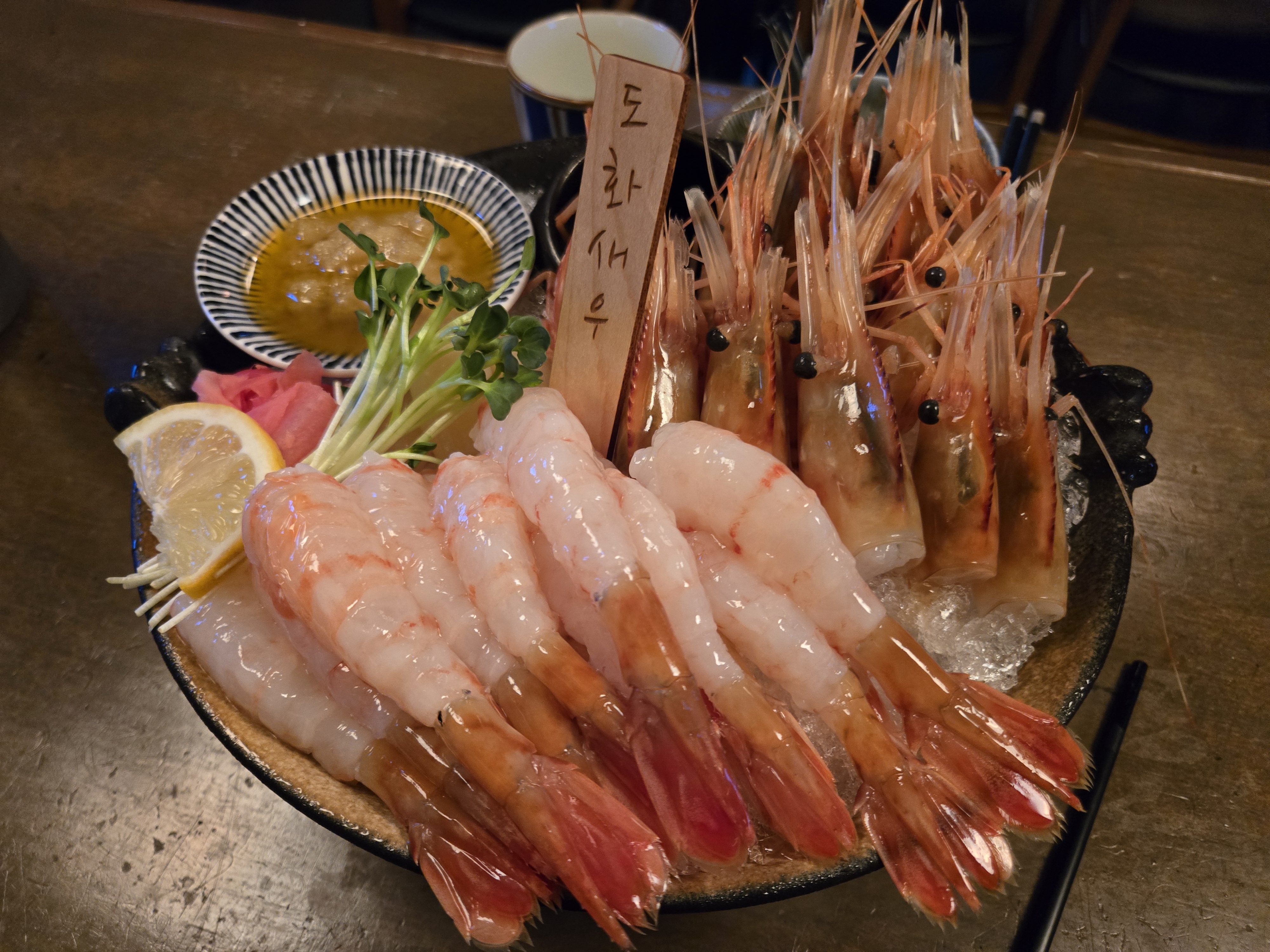 독도산 도화새우